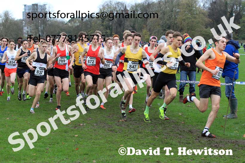 Mens Under-17s, 2022 British Athletics Cross Challenge, Sefton Park, Liverpool.  Photo: David T. Hewitson/Sports for All Pics